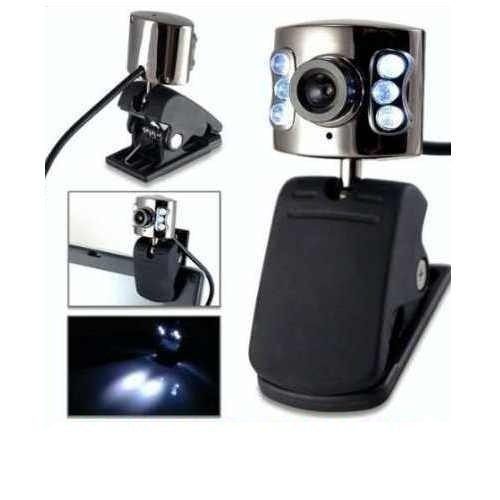 Web Cam 14 Mp Webcam + Usb +visão Noturna Led + Frete Grátis